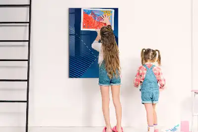 Magnetisk rittavla med dekorativt mönster