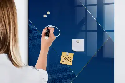 Magnetisk rittavla med dekorativt mönster