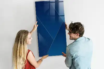 Magnetisk rittavla med dekorativt mönster