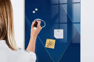 Magnetisk rittavla med dekorativt mönster