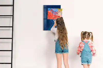 Magnetisk rittavla med dekorativt mönster