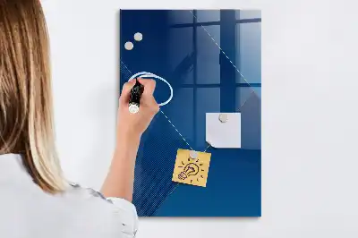 Magnetisk rittavla med dekorativt mönster