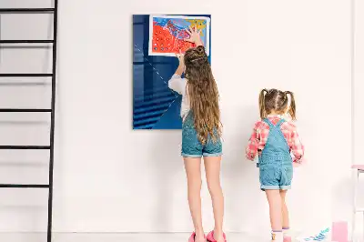 Magnetisk rittavla med dekorativt mönster