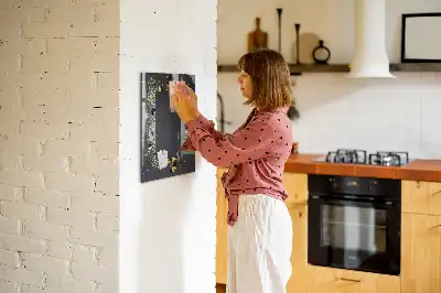 Magnetisk rittavla i utförandet guldkonfetti