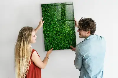 Magnetisk rittavla med motiv av blad