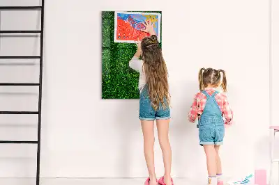 Magnetisk rittavla med motiv av blad