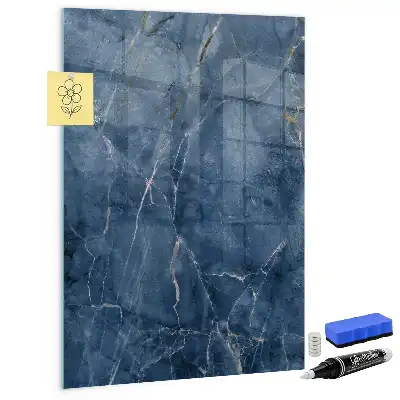 Magnetisk rittavla dekorativ marmordesign