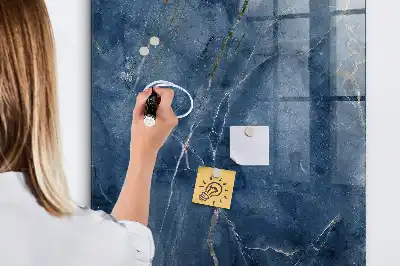 Magnetisk rittavla dekorativ marmordesign