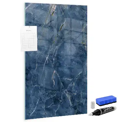 Magnetisk rittavla dekorativ marmordesign