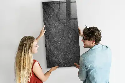 Magnetisk skrivtavla med bergsstruktur