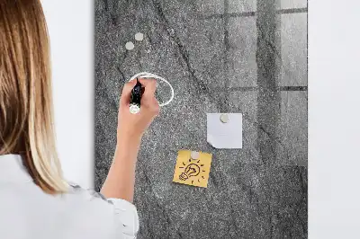 Magnetisk skrivtavla med bergsstruktur