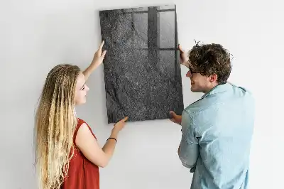 Magnetisk skrivtavla med bergsstruktur