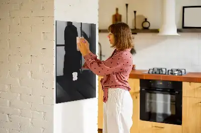 Magnetisk skrivtavla enfärgad duk