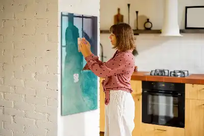 Magnetisk rittavla havsabstraktion