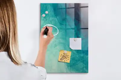 Magnetisk rittavla havsabstraktion