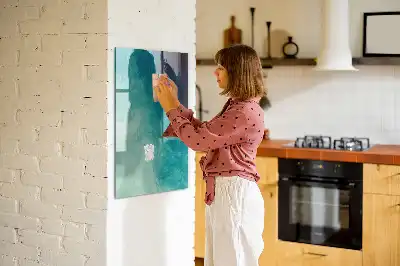Magnetisk rittavla havsabstraktion
