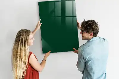 Magnetisk skrivtavla flaskgrön