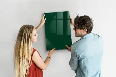 Magnetisk skrivtavla flaskgrön