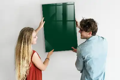 Magnetisk skrivtavla flaskgrön
