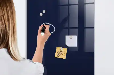Magnetisk rittavla i färgen mörk nattblå