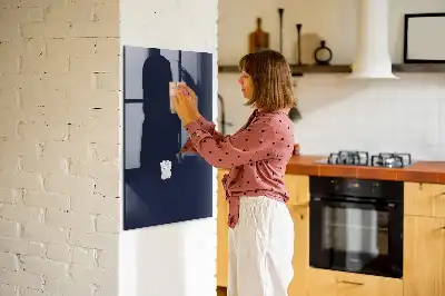 Magnetisk rittavla i färgen mörk nattblå