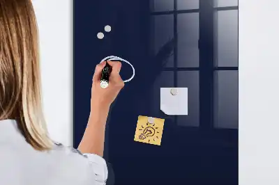 Magnetisk rittavla i färgen mörk nattblå