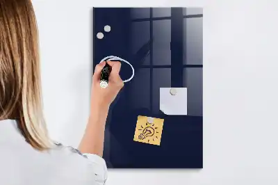 Magnetisk rittavla i färgen mörk nattblå