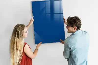 Magnetisk rittavla i blå färg