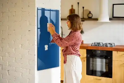 Magnetisk rittavla i blå färg