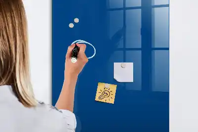 Magnetisk rittavla i blå färg