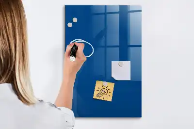 Magnetisk rittavla i blå färg