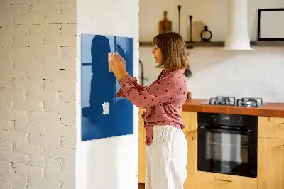 Magnetisk rittavla i blå färg