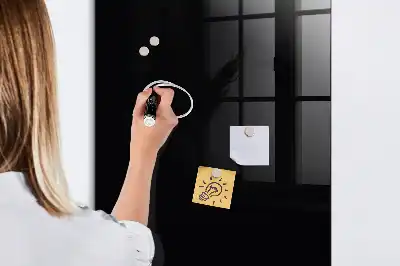 Magnetisk rittavla svart