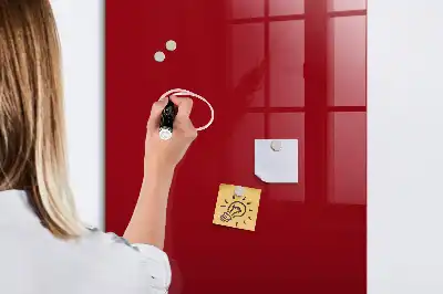 Magnetisk rittavla röd