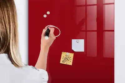 Magnetisk rittavla röd