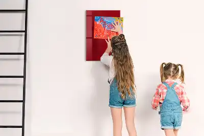 Magnetisk rittavla röd