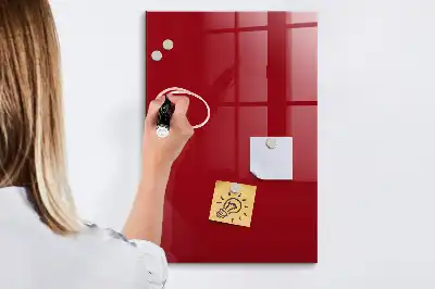 Magnetisk rittavla röd