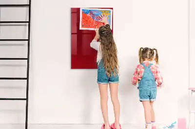 Magnetisk rittavla röd