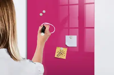 Magnetisk skrivtavla intensivt rosa