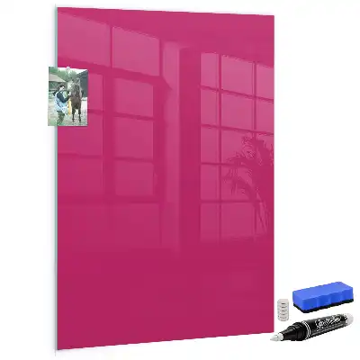 Magnetisk skrivtavla intensivt rosa