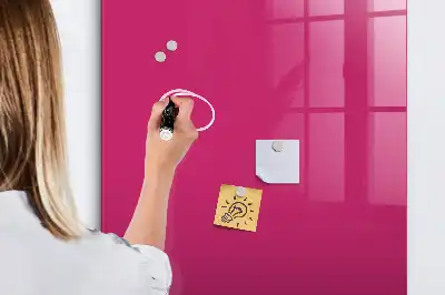Magnetisk skrivtavla intensivt rosa