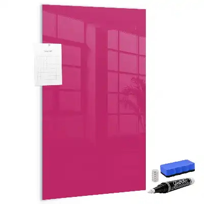 Magnetisk skrivtavla intensivt rosa