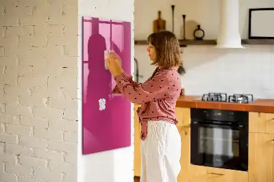 Magnetisk skrivtavla intensivt rosa