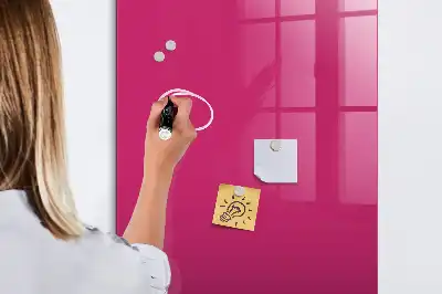 Magnetisk skrivtavla intensivt rosa