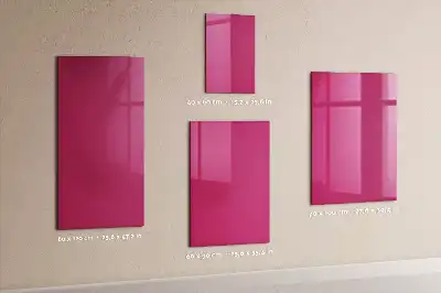 Magnetisk skrivtavla intensivt rosa