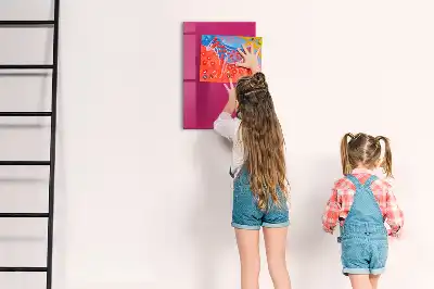 Magnetisk skrivtavla intensivt rosa