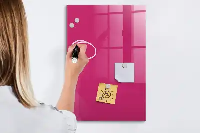 Magnetisk skrivtavla intensivt rosa