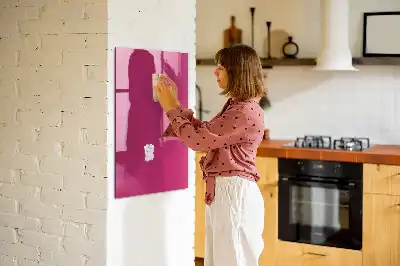 Magnetisk skrivtavla intensivt rosa
