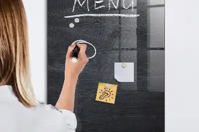 Menytavla magnetisk skrivtavla