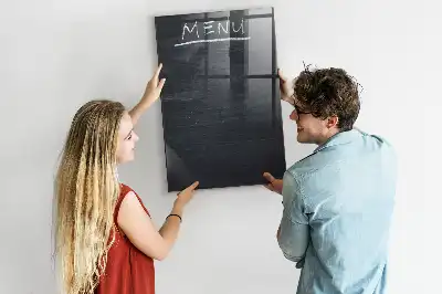 Menytavla magnetisk skrivtavla